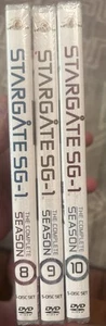 Stargate SG-1 lot  Season’s 8 9 10 All Factory Sealed - Picture 1 of 2