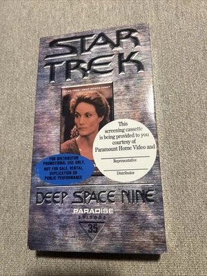 Star Trek - Deep Space Nine, Episode 35: Paradise VHS - Image 1 of 2