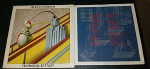 BLACK SABBATH Technical Ecstasy Original 1976 Vinyl LP NM Record W/ LYRICS - Picture 1 of 5