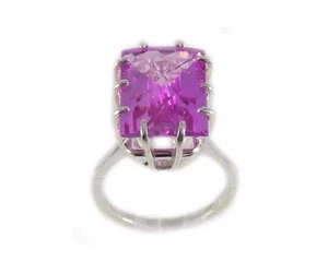 Vintage Rosa Topas Edelstein + Ring: Antik Griechenland Intellekt Anti-Evil Witchcraft Gem - Bild 1 von 10