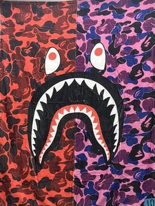 BAPE Camo Blanket 47 In X 37 In Polyester Throw - Picture 1 of 1
