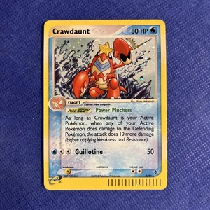 Pokémon TCG Crawdaunt 3/97 EX Dragon Holo Rare E-Series Card LP/NM - Picture 1 of 4