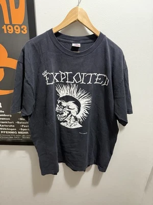Camisa De Colección The Exploited Punk Años 90 Talla XL Sex Pistols Ramones GBH Agnostic UK Foto 1 de 4