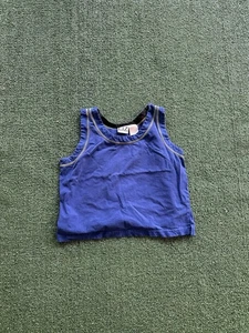 Liz Claiborne blaues bauchfreies Oberteil Y2K Medium - Bild 1 von 3