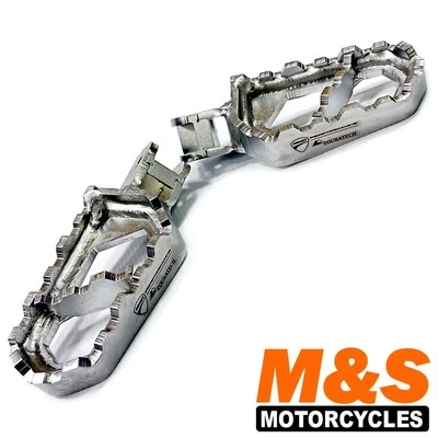 Ducati Performance Steel Footpegs Multistrada 1200 15-17 & 950 17-21 | 96280241A - Изображение 1 из 4