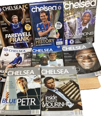 Chelsea Football Club Official Magazine - Feb 2005 - July 2014 the special one - Image 1 of 4