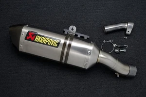 AKRAPOVIC Slip-on Muffler for Kawasaki ZX-6R ZX6R 2009-2022 - Foto 1 di 12