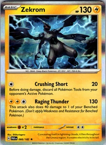 Zekrom 066/182 SV04: Paradox Rift Rare - NM - Picture 1 of 2