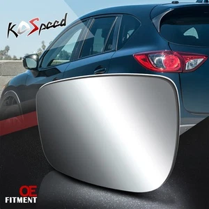 Left Driver Side Powered Adjust Rear View Mirror Glass for 13-15 Mazda CX-5 CX5 - Picture 1 of 6