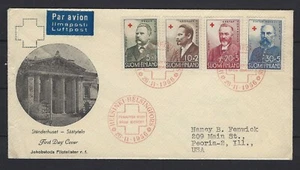 FINLAND FDC 1956: RED CROSS - Picture 1 of 2