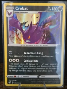 Pokémon TCG - Crobat - 105/195 - Holo - Silver Tempest - Picture 1 of 2
