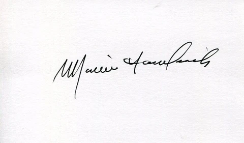 Marvin Hamlisch Oscar Tony Grammy Winner Composer Signed Autograph Cover