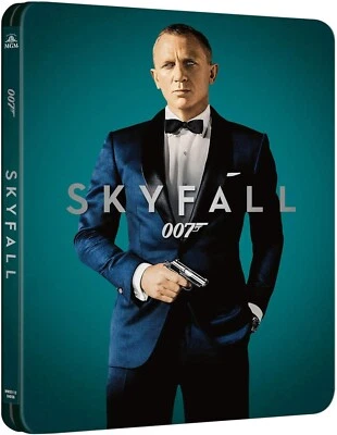 James Bond 007 Skyfall Steelbook Edition 4K UHD Ultra High Definition Movie Film - Image 1 of 3