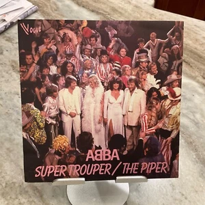 ABBA 7” Super Trouper / The Piper 1980 Original French Press M/EX - Picture 1 of 3