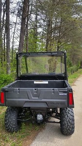 2015 Polaris Ranger 570,EV,ETX Tinted Rear Windshield.1/4 Thick Polycarbonate! - Picture 1 of 5