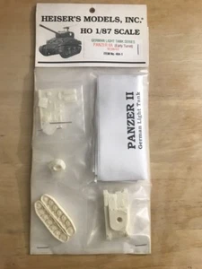 1/87 HEISER WWII GERMAN PANZER II A  VERSION RESIN KIT - Picture 1 of 1