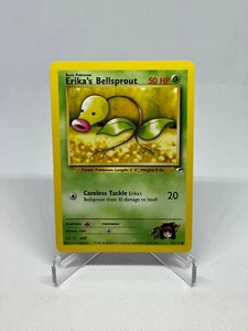 Pokemon Gym Heroes Set COMMON Erika's Bellsprout 77/132 - Near Mint (NM) - Imagen 1 de 1