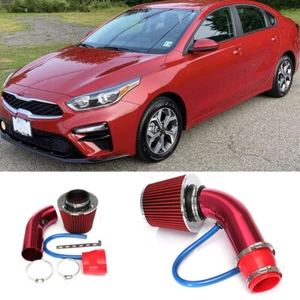 3"Cold Air Intake Filter Induction Kit Pipe Flow Power Hose System For Kia Forte - Picture 1 of 14