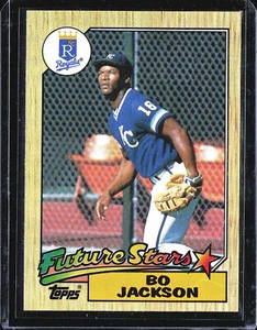 1987 Topps #170 Bo Jackson Rookie RC Pack Fresh NM 87TBJD - Bild 1 von 2