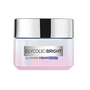L'Oreal Paris Crema de Noche Brillante Glicólica Iluminadora Durante la Noche 50 ml - Imagen 1 de 5