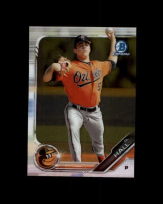 2019 Bowman Chrome Draft #BDC33 DL Hall (ref 164391) - Image 1 of 2