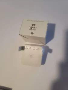 2024 WiFi Extender/Repeater/Booster 9860 Sq.ft Cover 60 Devices 300mbps - Picture 1 of 10