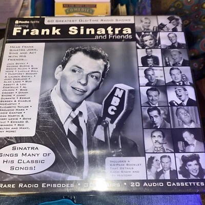 Frank Sinatra and Friends : 60 Greatest Old-Time Radio Shows 20 CASSETTES.  - Image 1 of 2