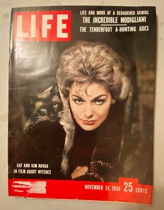 Vintage LIFE Magazine - November 24, 1958 - Kim Novak, Mohammed Ayub Kahn - Picture 1 of 1