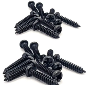 RC Schrauben M3 x 16 schwarz Panhead selbstschneidend (für Kunststoff) Stck 20 - Bild 1 von 2