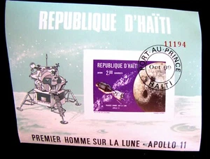 624I 2g (VERDE) PRIMER ATERRIZAJE LUNAR SS MNH OG (1125) - Imagen 1 de 3