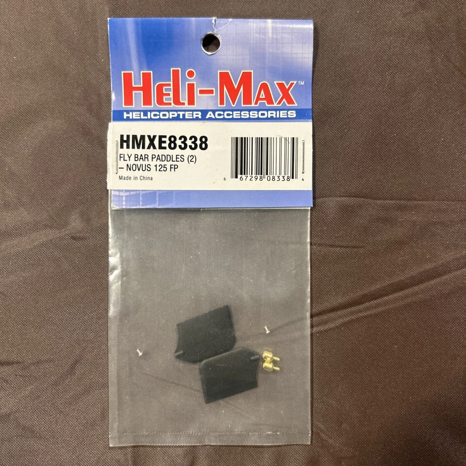  Helimax Novus 125 FP - Fly Bar Paddles #HMXE8338 - Image 1 of 1