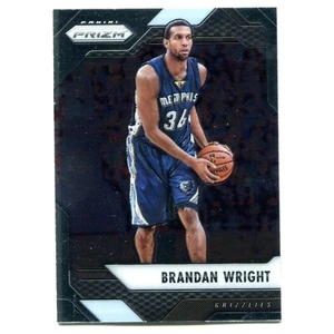 2016-17 Panini Prizm Basketball Brendan Wright Base #66 Memphis Grizzlies - Picture 1 of 2