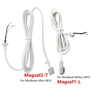 L / T Type Adapter DC Repair Cord Cable for Macbook Air Pro 45W 60W 85W Charger - Picture 1 of 7
