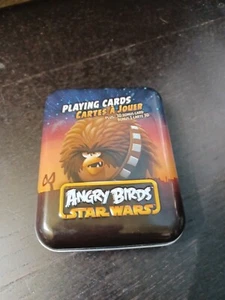 Angry Birds Star Wars Playing Cards Collector Tin Chewbacca Collectible - Picture 1 of 6