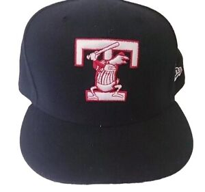Toledo Mud Hens Hat Cap Snapback MILB Minor Baseball New Era Made USA VTG 7 7/8