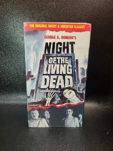 night of the living dead vhs The Orginal Uncut Unedited Classic New Sealed - Picture 1 of 6