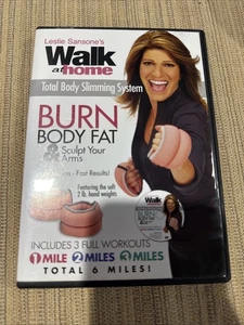 Leslie Sansone's Walk at Home - Burn Body Fat & Sculpt Your Arms (DVD, 2010) - Picture 1 of 4