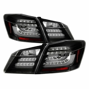 Spyder For Honda Accord 2013-2015 Tail Lights Pair | 4DR | LED | Black - Picture 1 of 7