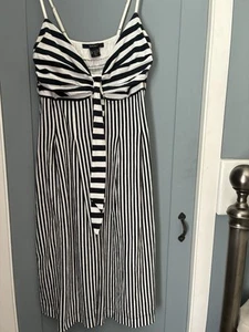 Gant Women’s Striped Sundress Size M Navy - Picture 1 of 6