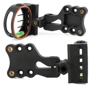 3Pin Compoundbogen Visier 0,029" Glasfaser Einstellbare Bogenschießen Jagdvisier - Picture 1 of 12