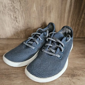 Allbirds Tree Runners Womens 6 Blue Lace Up Casual - Picture 1 of 11