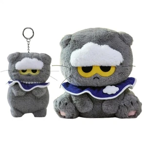 G-Dragon ZOA Gray Cat Plush Doll Keychain Plush Cat Doll Fans Merchandise Toys#A - Picture 1 of 14