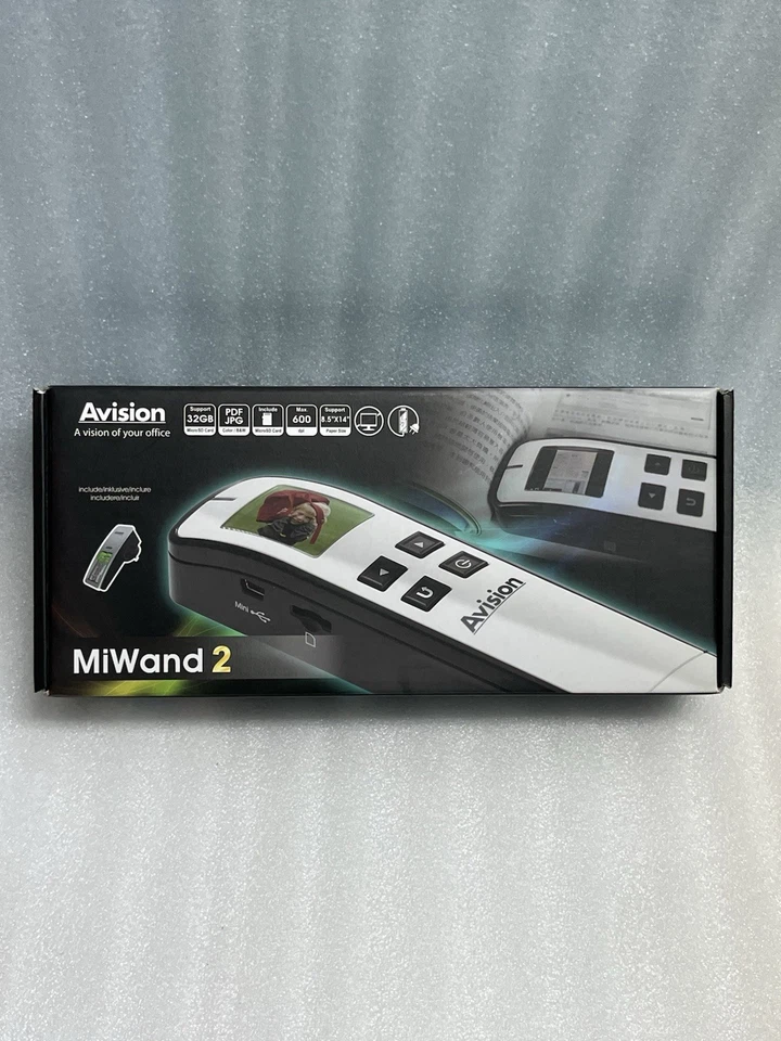 Escáner portátil móvil Avision Miwand 2 púrpura (nuevo, caja abierta) Foto 1 de 4