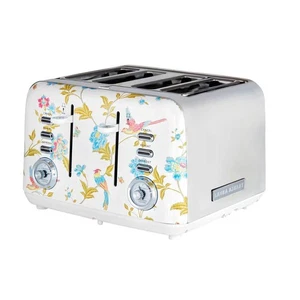 1500-Watt 4-Slice Toaster in Elveden White - Picture 1 of 10