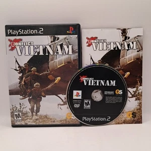 Conflict: Vietnam PS2 (Sony PlayStation 2, 2004) PS2 CIB Komplett Handbuch GETESTET - Bild 1 von 8