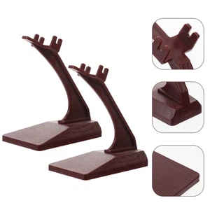 2 Pcs Display Stand for Model Aircraft Plane Support Base Bracket - Picture 1 of 12