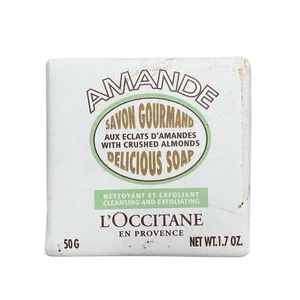 NEW L'Occitane Amande Soap with Almond Oil 50g/1.7oz Travel Size Bar - SEALED - Picture 1 of 6