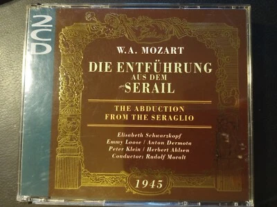 Mozart: The Abduction From The Seraglio - Schwarzkopf - Vienna 1945 (CD, Gala) Foto 1 de 4