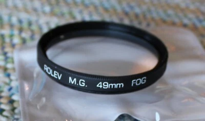 ROLEV M.G. 49mm FOG Cross-Screen Camera Lens Magi-Glas Filter - Image 1 of 3