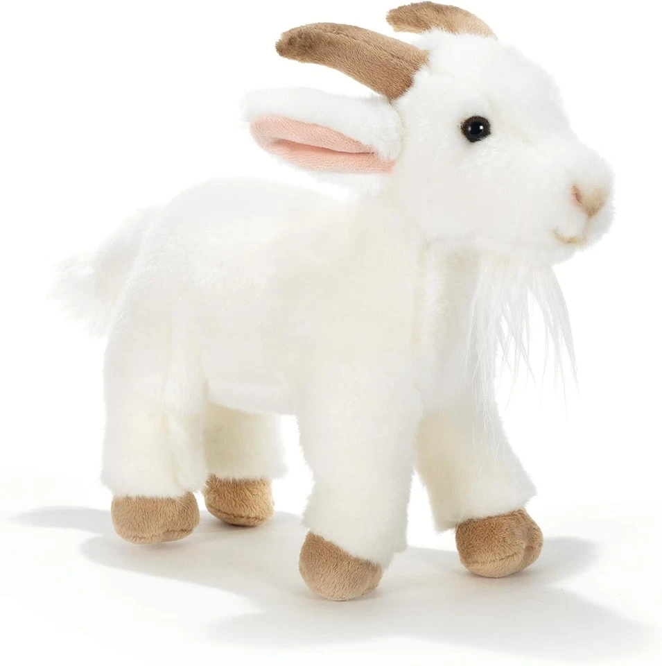 Peluche Capra Bianca Plush & Company 15892 L 25 CM